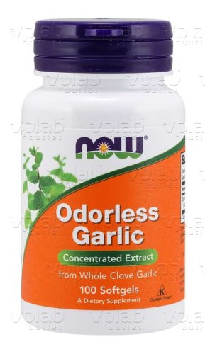 NOW Чеснок без запаха / 100капс