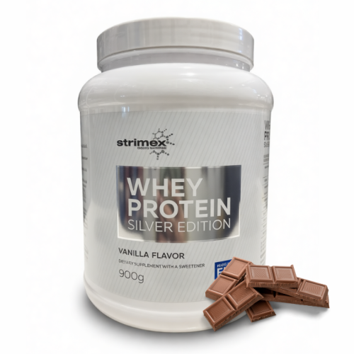 Strimex Whey Protein Silver Edition / 900г / шоколад