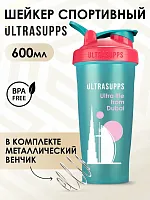 ULTRASUPPS Шейкер Ultrasupps / 600мл