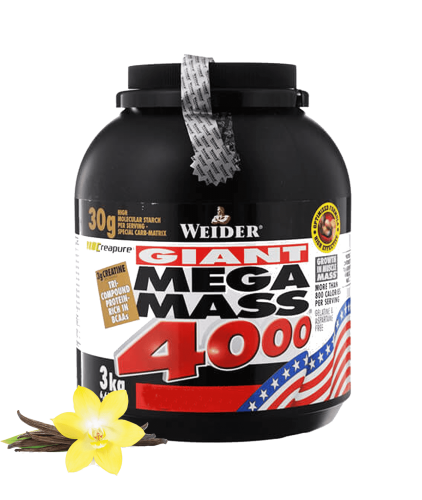 Вейдер Мега Масс 4000 / 3кг / ваниль