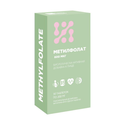 Биотерра Метилфолат / 30 таб