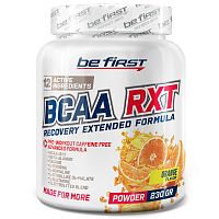 Be first BCAA RXT powder / 230г / апельсин