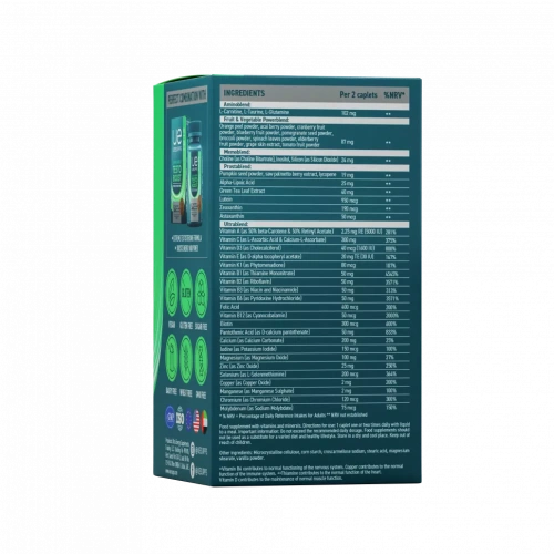 UESUPPS Ультра Энерджи Мен Мультивитамин Формула / 30капс - Cлайд 3