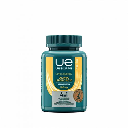 UESUPPS Ультра Энерджи Альфа-липоевая кислота / 30капс - Cлайд 5