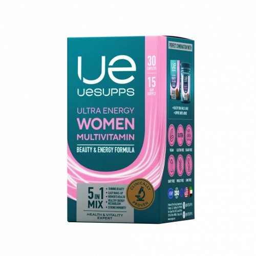 UESUPPS Ультра Энерджи Вимен Мультивитамин Формула / 30капс