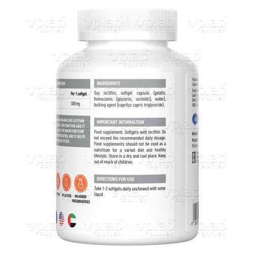 ULTRASUPPS Ultra Energy Lecithin / 90капс - Cлайд 3