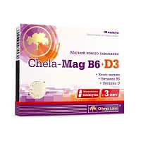 OL Chela-Mag B6 + D3/ 30капс