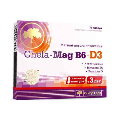 OL Chela-Mag B6 + D3/ 30капс