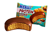 SOJ KERLLI печенье глазированное протеиновое  / 45г / карамель