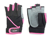 VAMP Weight lifting gloves 520 / black-pink / XS