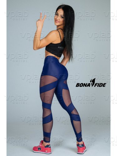 Bona Fide Лосины / Bona Mafia Total Blue / M