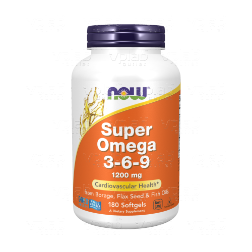 NOW Super Omega 3-6-9 1200мг / 180капс