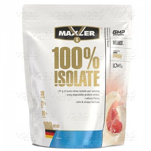 Maxler 100% Isolate / 900г / strawberry