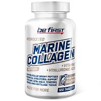 Be first Marine Collagen + hyaluronic acid + vitamin C / 120таб