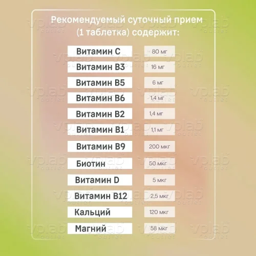 БиоТеч Multivitamin effervescent tablets / 20таб / апельсин - Cлайд 2