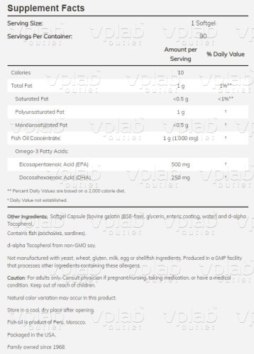 NOW Ultra Omega-3 / 180капс - Cлайд 3