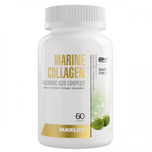 Maxler Marine Collagen Hyaluronic Acid Complex / 60капс