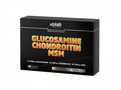 Глюкозамин Хондроитин МСМ /блистер/ 90таб VPlab