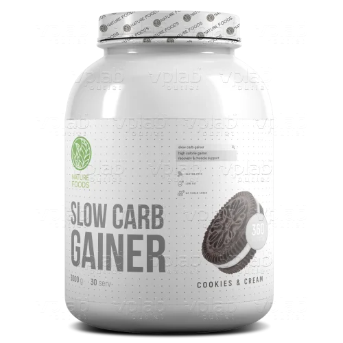 Nature Foods Slow Carb Gainer / 3000г / печенье