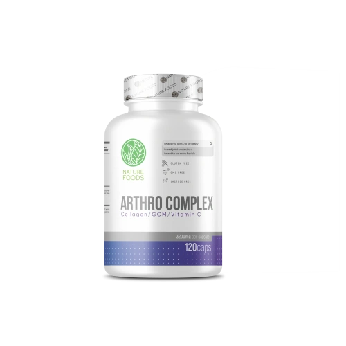 Nature Foods Arthro Complex (Glucosamine + Chondroitin + MSM + Collagen + Vitamin C) / 120капс - Cлайд 3