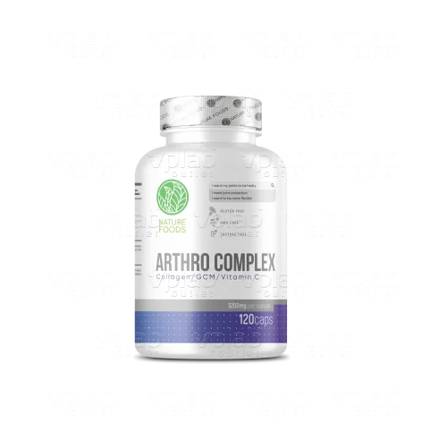 Nature Foods Arthro Complex (Glucosamine + Chondroitin + MSM + Collagen + Vitamin C) / 120капс - Cлайд 3