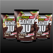 GAINER 10 / 1кг / шоколад PowerPro