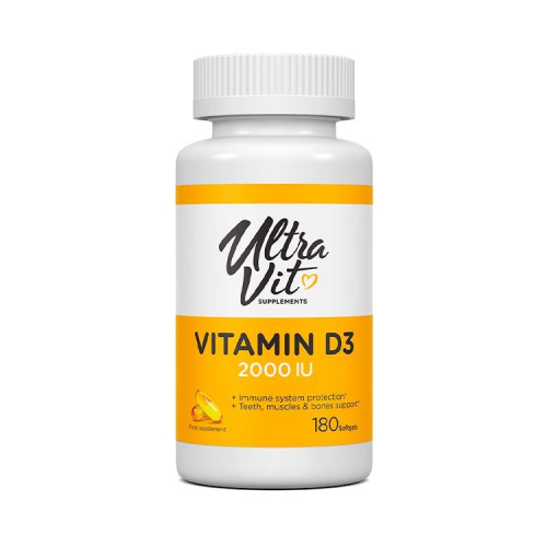 УльтраВит Vitamin D3 2000 IU / 180капс 