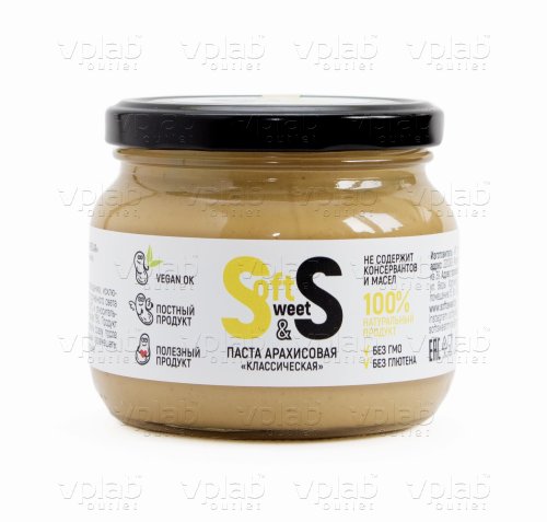 Soft & Sweet Паста арахисовая/350г/ классическая