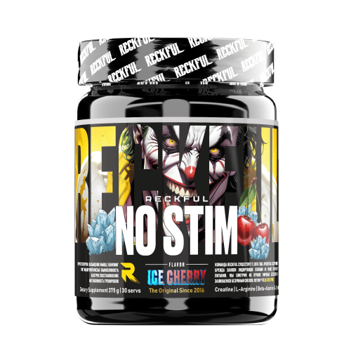 Reckful NO-STIM Pre-workout / 375г / ледяная вишня