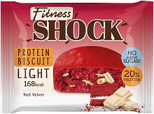 FitnesShock PROTEIN BISCUIT / 40г / рэд-велюр