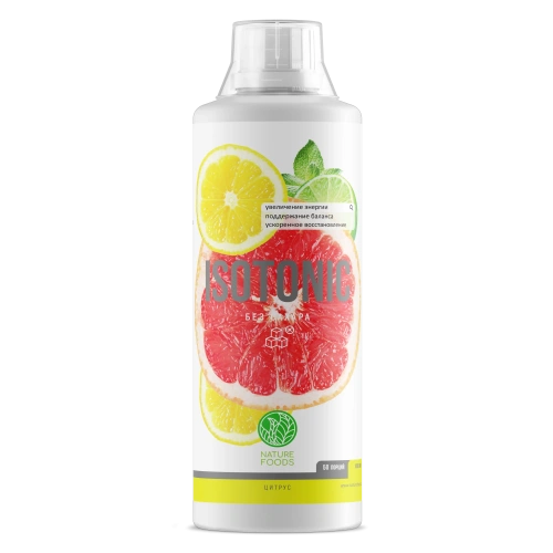 Nature Foods Isotonic concentrate / 1000мл / цитрус