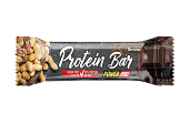PowerPro ProteinBar с жареным арахисом / 40г / молочный шоколад