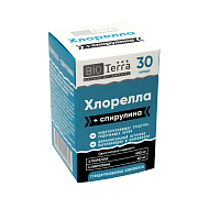 Биотерра Хлорелла+Спирулина / 30 таб