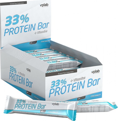 VP 33% Протеин Бар / 45г / кокос