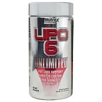 Nutrex Lipo 6 Unlimited / 60порций / фруктовый пунш