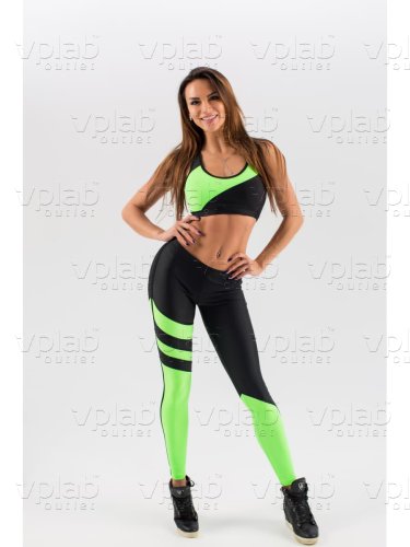 Bona Fide Топ / Thunder Black & Acid Green / S
