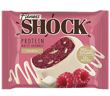 FitnesShock PROTEIN BROWNIE / 50г / малина