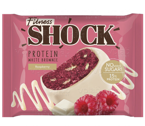 FitnesShock PROTEIN BROWNIE / 50г / малина