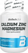 БиоТеч Calcium Zinc Magnesium / 100таб 