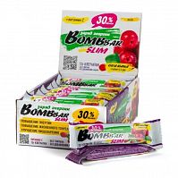 BOMBBAR Slim Протеиновый батончик / 35г / клюква годжи