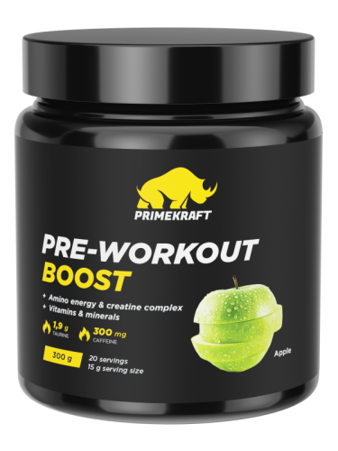 Prime Kraft Pre-Workout Boost / 300г / яблоко