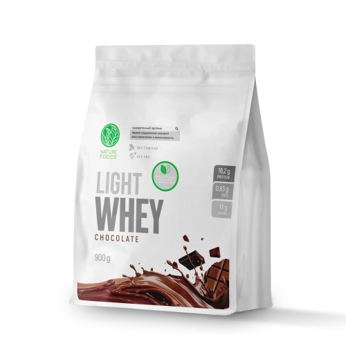 Nature Foods Light Whey / 900г / шоколад