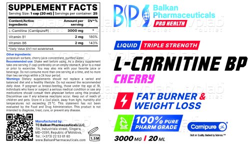BP L-Карнитин / 500 мл / черри - Cлайд 2
