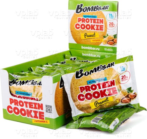 BOMBBAR Печенье / 60г / арахис