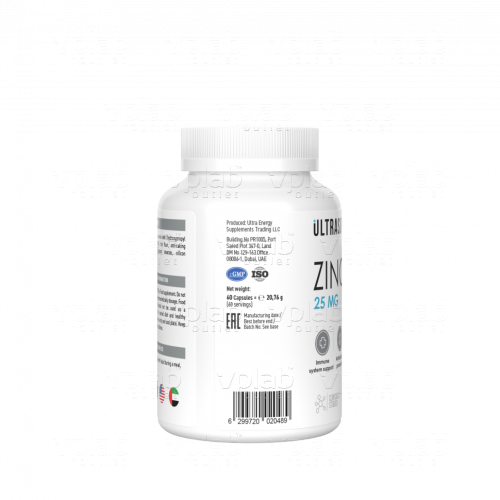 ULTRASUPPS Цинк / 60капс - Cлайд 4