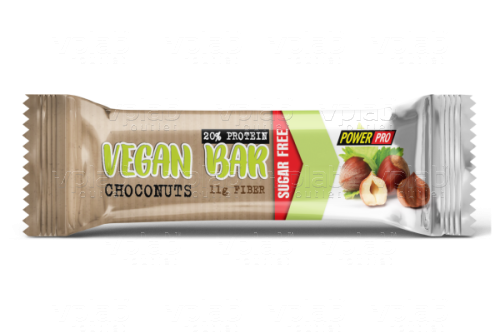 PowerPro VeganBar / 40г / шоконатс