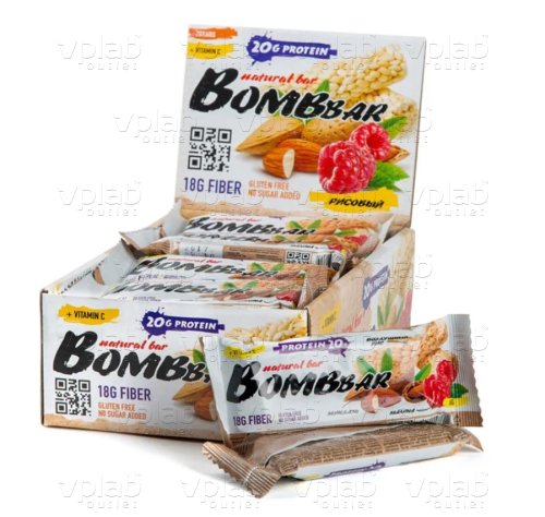 BOMBBAR Протеиновый батончик / 60г / рисовый