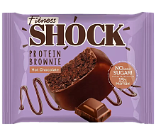 FitnesShock PROTEIN BROWNIE / 50г / горячий шоколад