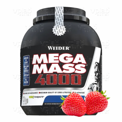 Вейдер Мега Масс 4000 / 3кг / клубника