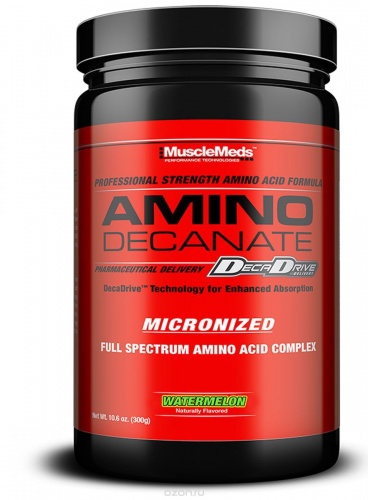 MuscleMeds Amino Decanate / 360г / цитрус лайм